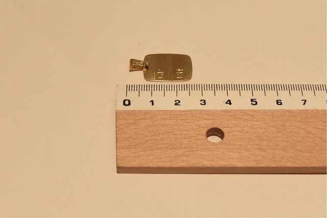 PLACA DE ORO 18K/3.0Gr