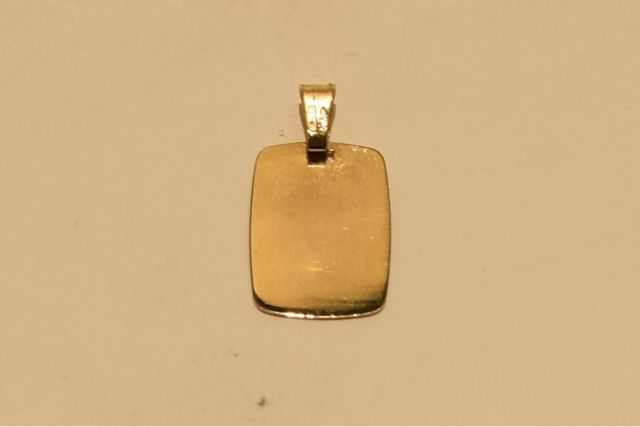 PLACA DE ORO 18K/3.0Gr