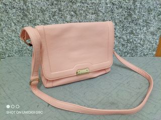 Conjunto blazer rosa pastel + bolso 