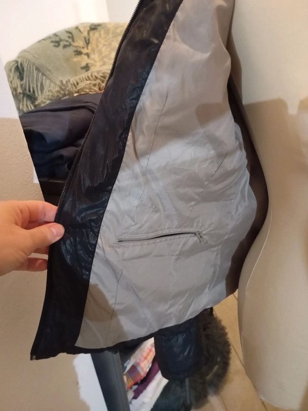 Piumino nero Tucano Urbano, taglia 40 ITA