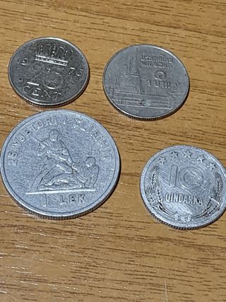 LOTTO DI N. 11 MONETE STRANIERE