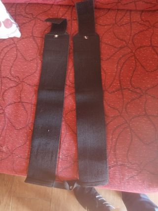 Muñequera de CrossFit y pesas