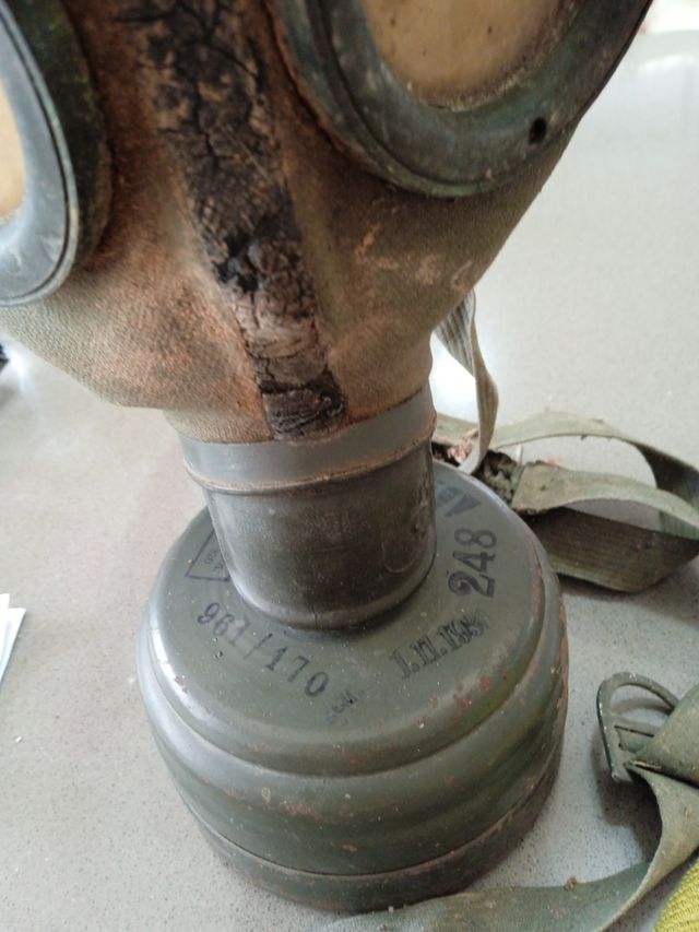 Alex Mascara de gas de la guerra civil