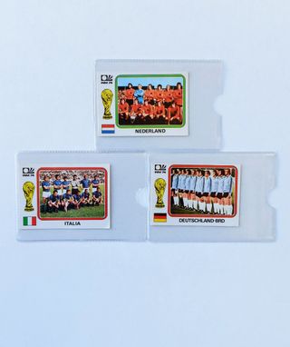 CROMOS MÜNCHEN 74 HOLANDA ITALIA ALEMANIA