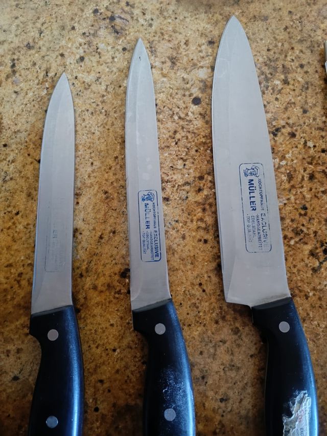 Juego cuchillos Müller