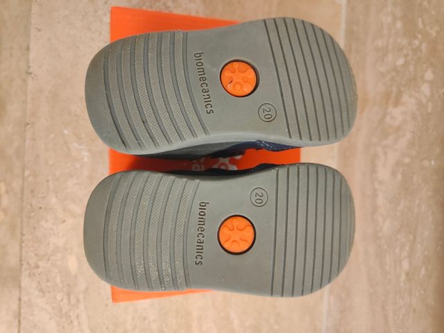 Biomecanics scarpe primi passi n.20 colore ocean