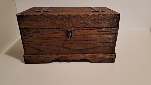 Scatola porta oggetti Vintage