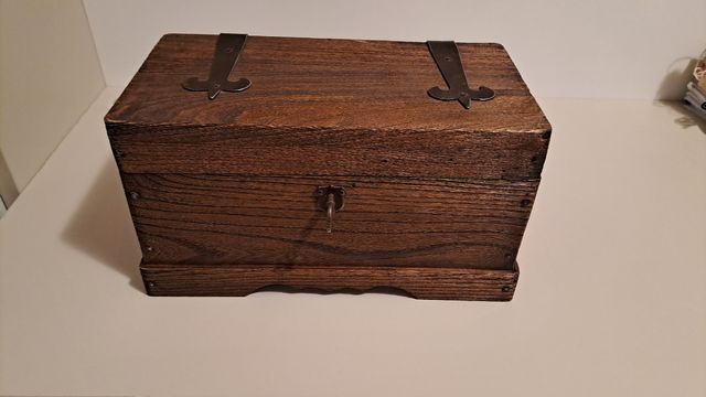 Scatola porta oggetti Vintage