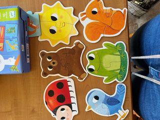 Lote juguetes de madera y puzzle. Tambien venta po