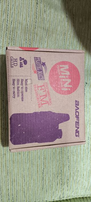 Walkie talkie baofeng mini