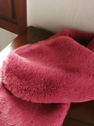 Bufanda Estola Rosa NUEVO 