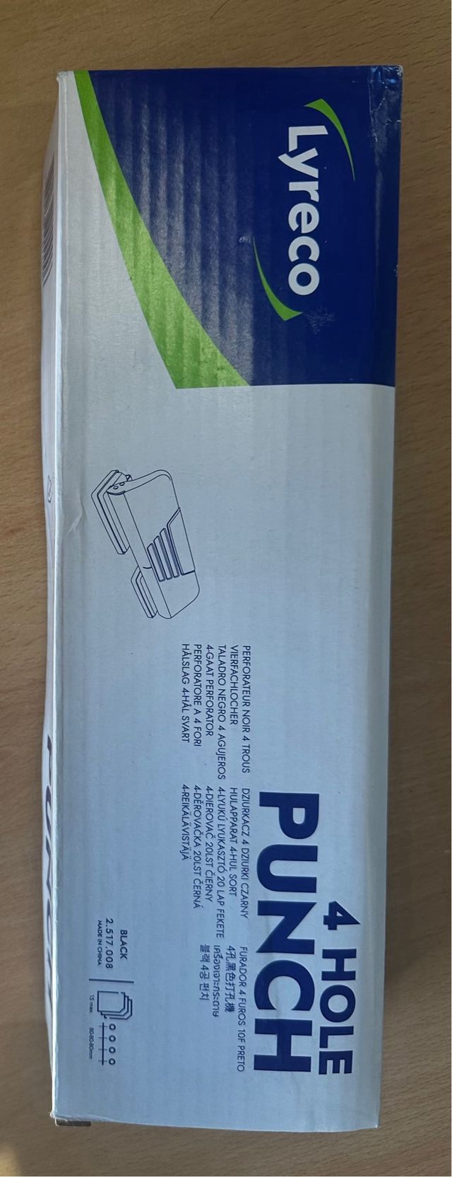 Taladro negro 4 agujeros