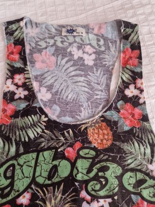 Camiseta larga ibiza