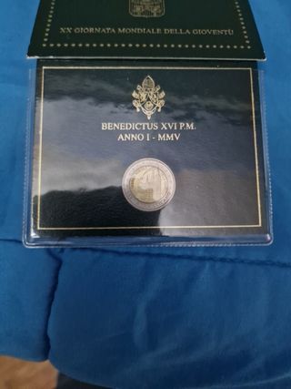 Moneta commemorativa 2 € 2005 VATICANO