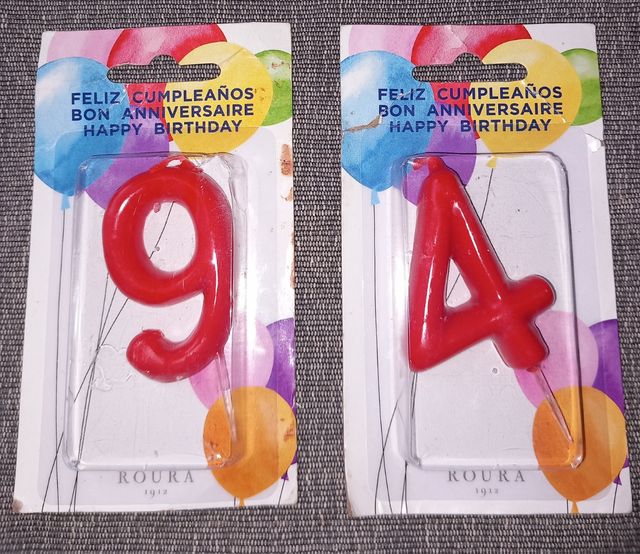 Lotto. Candele di compleanno 🎂