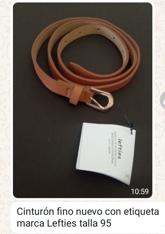 Cinturones mujer 2 euros