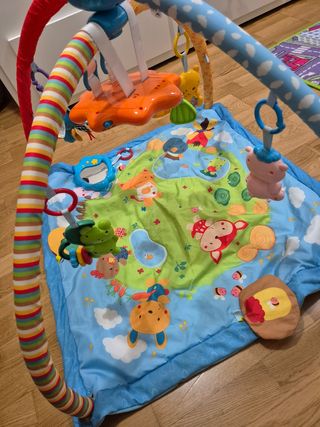 Mantita gimnasio actividades Bebé Vtech