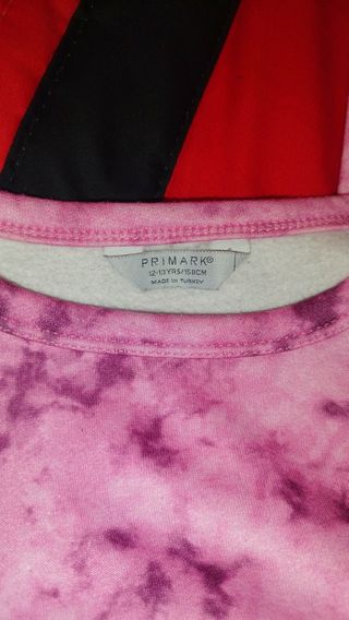 Conjunto de chándal rosa de chica