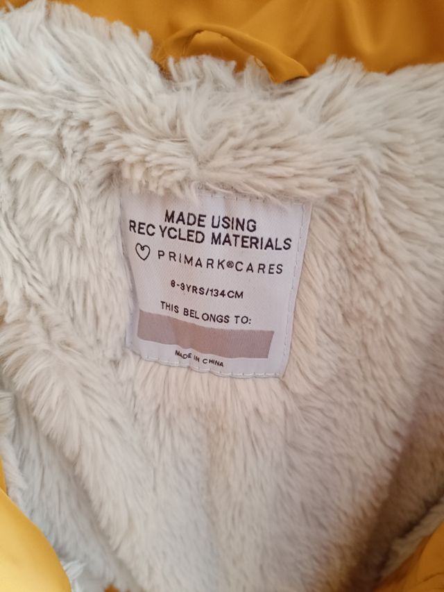 Cazadora niña talla 8/9 años