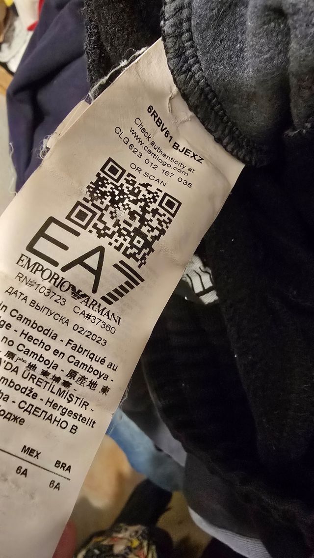 Tuta Emporio Armani tg.6 anni