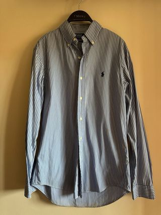Camisa azul de rayas de Polo Ralph Lauren