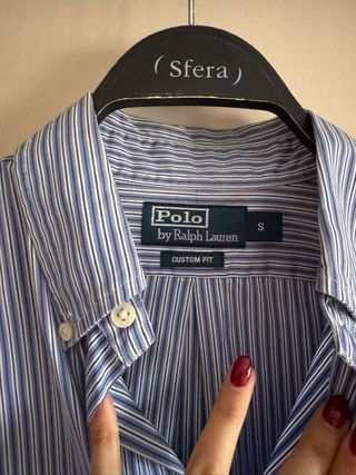 Camisa azul de rayas de Polo Ralph Lauren