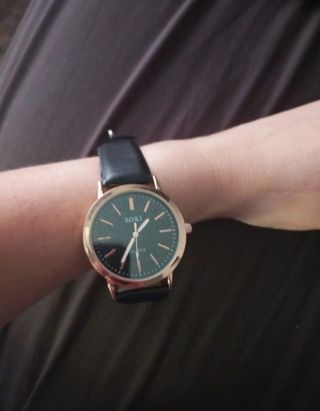 Reloj de mujer soki negro 