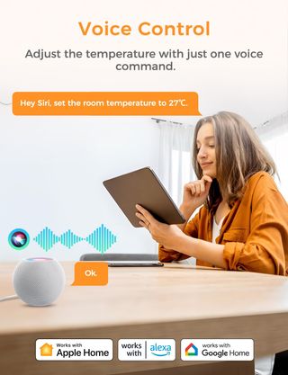 Refoss Termostato Calefacción WiFi MTS200