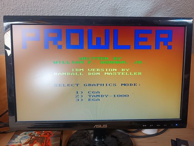 Juego Prowler PC Diskette 5,25