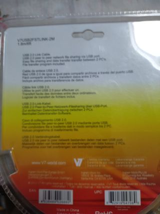 Cable USB macho, macho