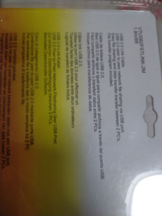 Cable USB macho, macho