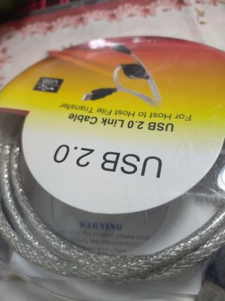 Cable USB macho, macho