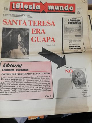 Periodico Iglesia Mundo 1981