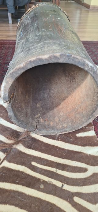 Pareja de tambores africanos