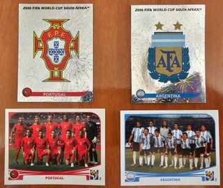 Cromos mundial 2010 ( Argentina-Portugal)