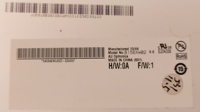 Display LCD notebook Asus k52f