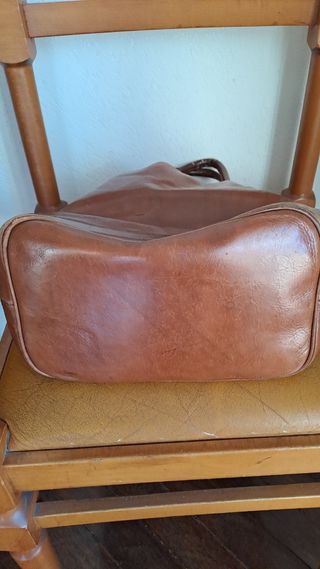 Borsa vintage pelle anni '70