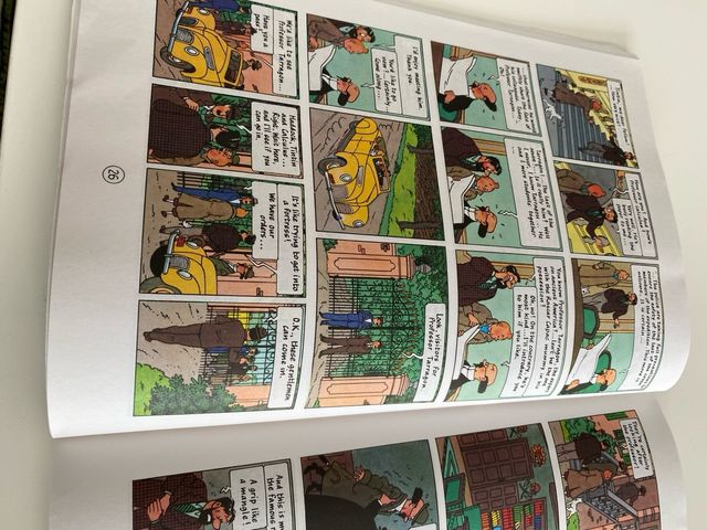 Tintín at the olimpic games