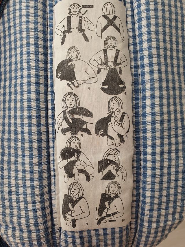 Mochila vaquera portabebés BABYBJORN