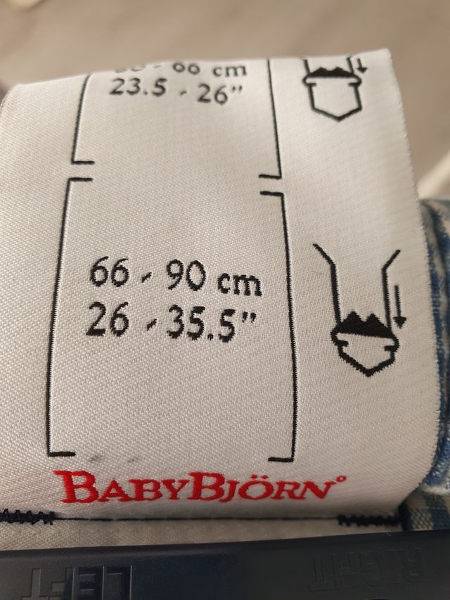 Mochila vaquera portabebés BABYBJORN