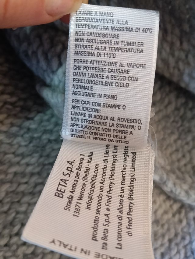 Cardigan Fred Perry (veste L)