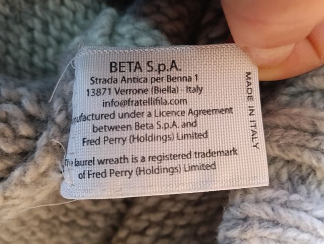 Cardigan Fred Perry (veste L)