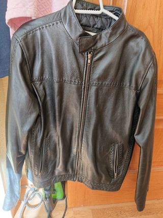 Chaqueta de cuero