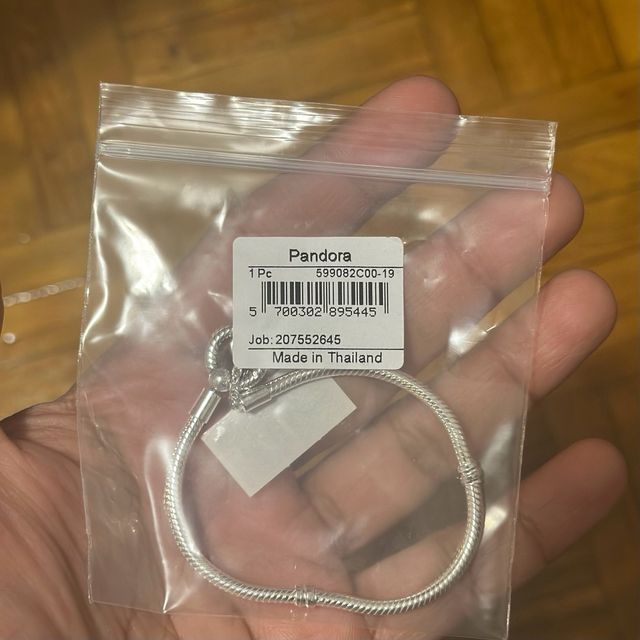 NUOVO braccialetto PANDORA con design a catena a serpente