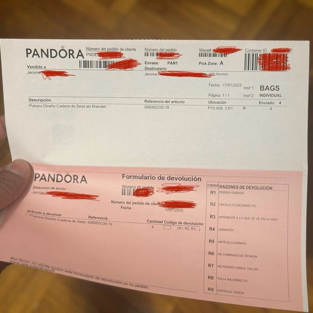 NUOVO braccialetto PANDORA con design a catena a serpente