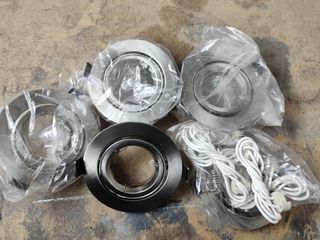 5 Faretti da incasso foro da 7.5 cm