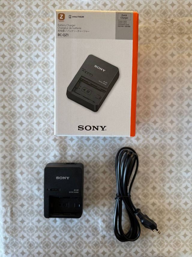 Cargador original Sony BCQZ1