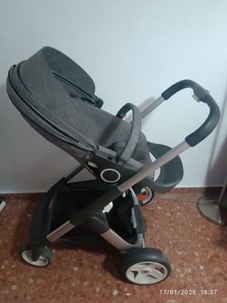 Carro bebé Stokke + silla coche