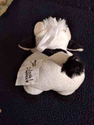 Pupazzo peluche mucca Appedino