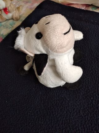 Pupazzo peluche mucca Appedino